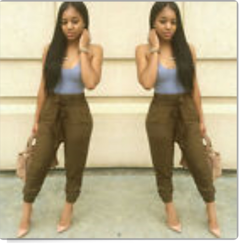 Woman's casual jegging trouser